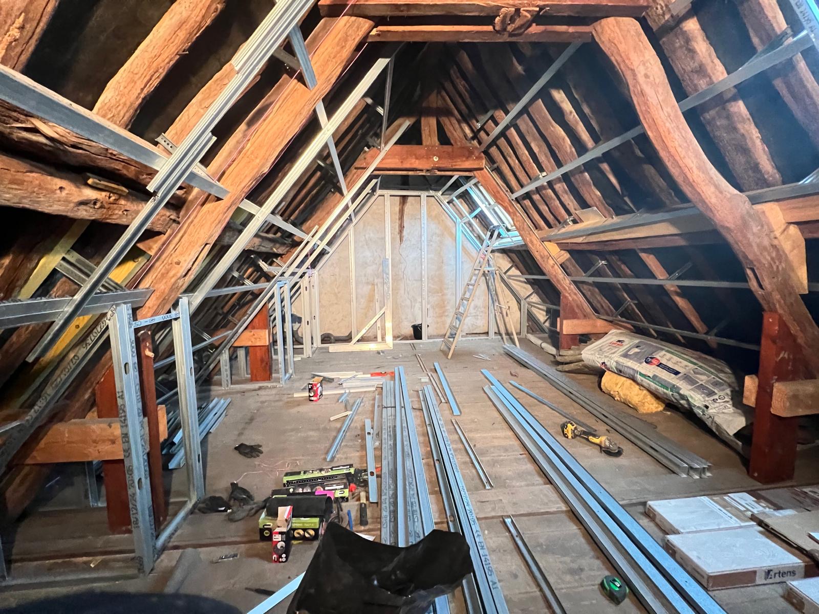 Isolation des combles toiture maison